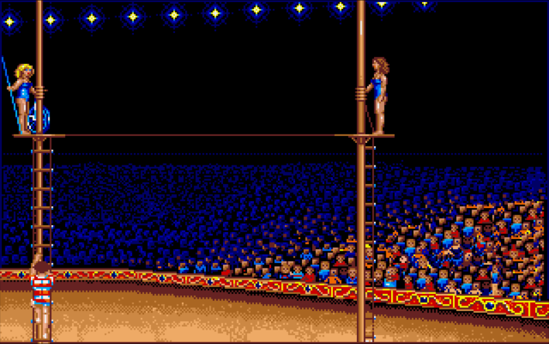 Circus Games - Atari ST game screenshot (1989) by Tynesoft